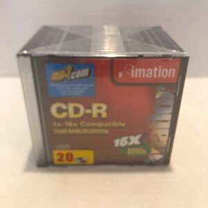 CD-R 16X 700MB 80MIN - 20 Pack